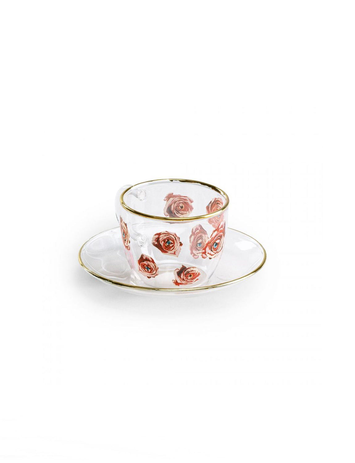 Seletti Toiletpaper Coffee Cup, roses
