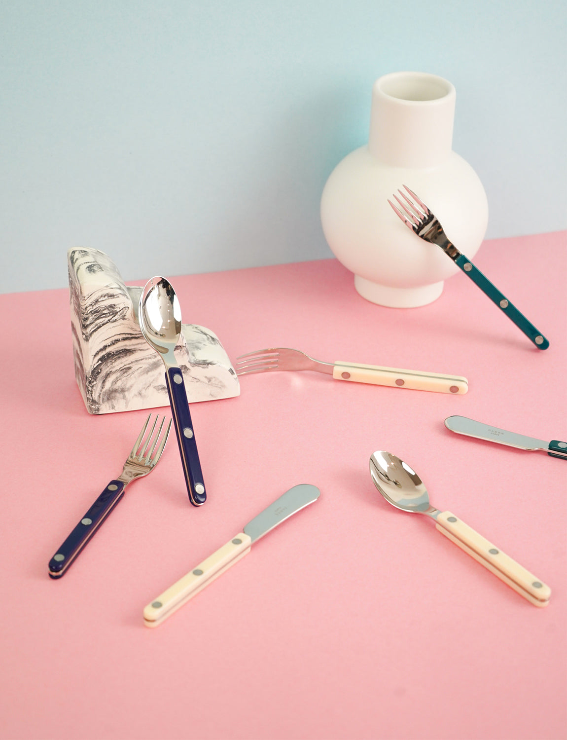 Sabre Bistrot Solid Shiny Cake Fork