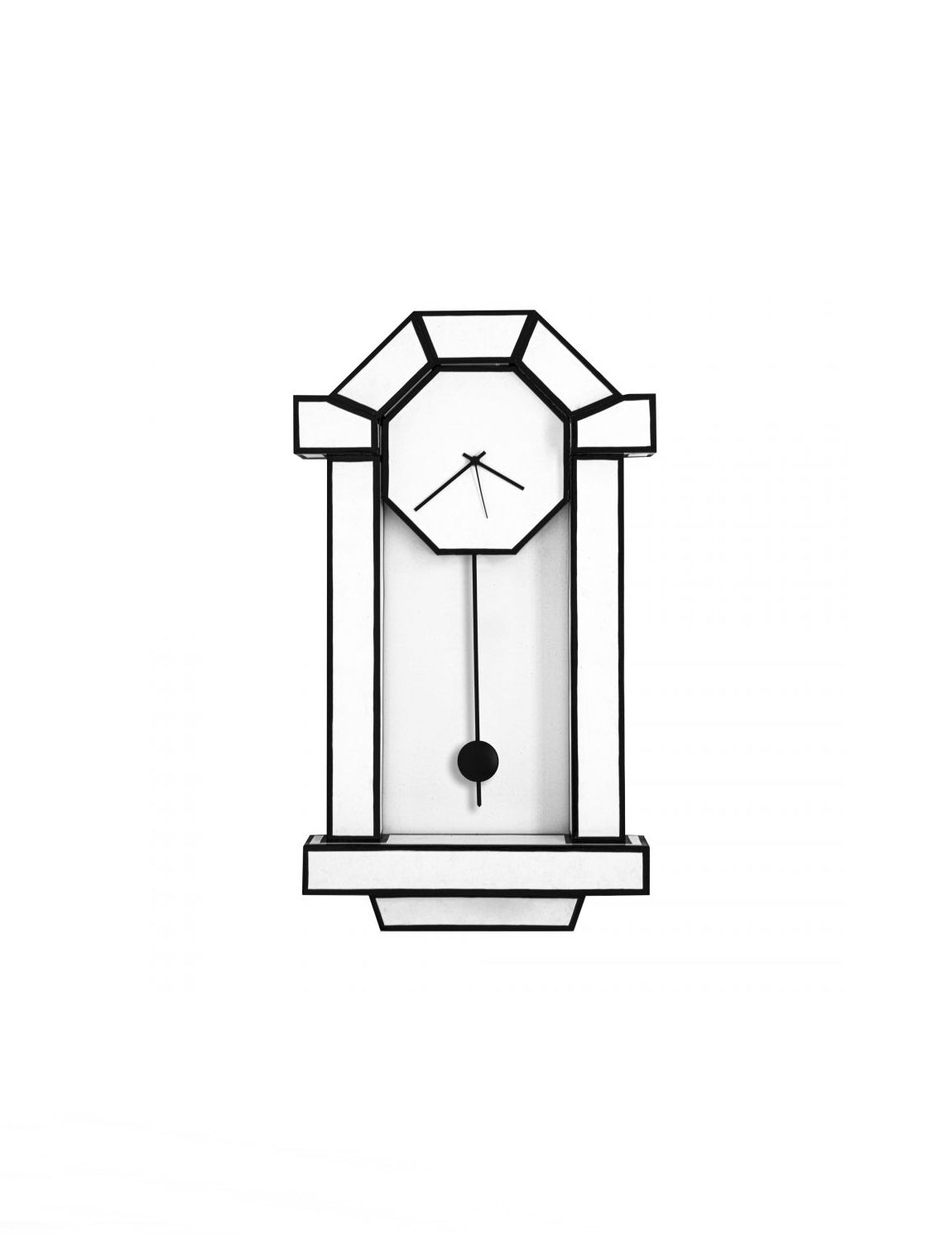 Seletti Cut 'N Paste Grandpa Clock