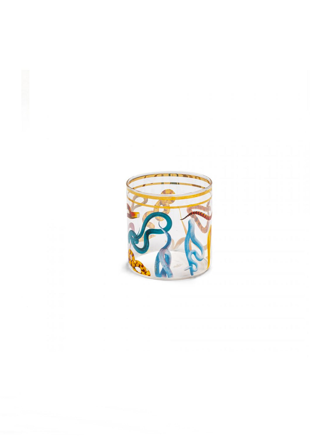 Seletti Toiletpaper Glass Water, Snakes