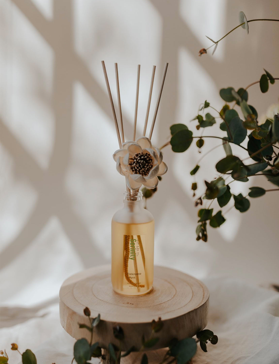 Lit Láb Co. Flororal Reed Diffuser, Serenity