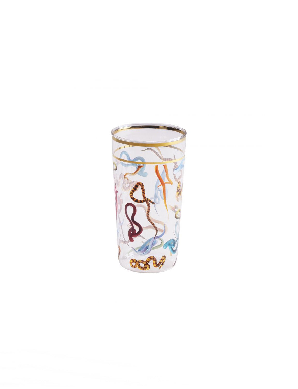 Seletti Toiletpaper Glass, Snakes