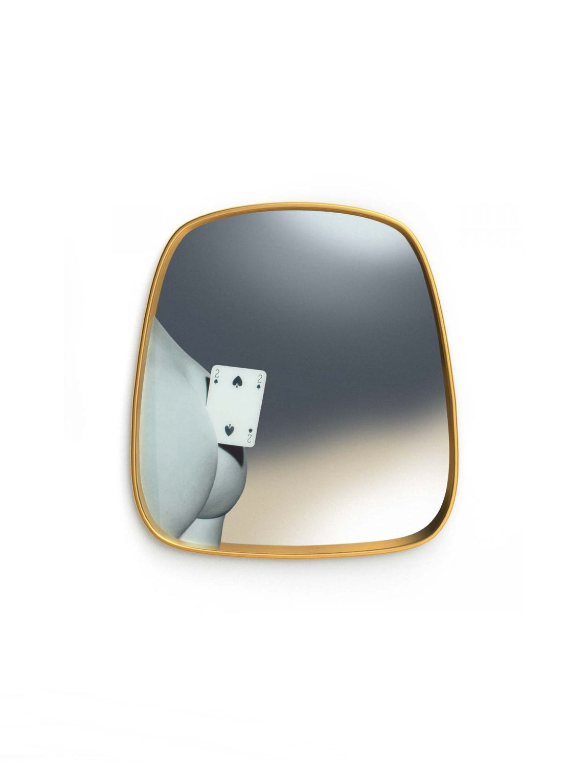 Seletti Toiletpaper Mirror, Two of Spades