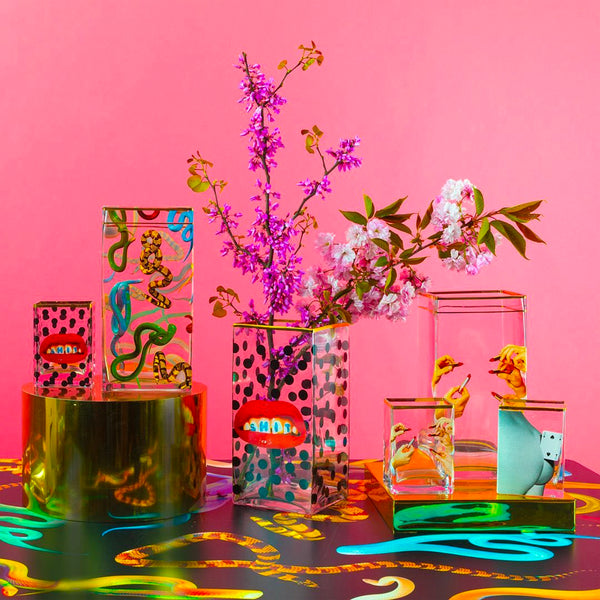 Seletti セレッティ 花瓶　Toiletpaper Snake 蛇 国内発| SELETTI Love in Bloom ハート型ベース 花瓶 White