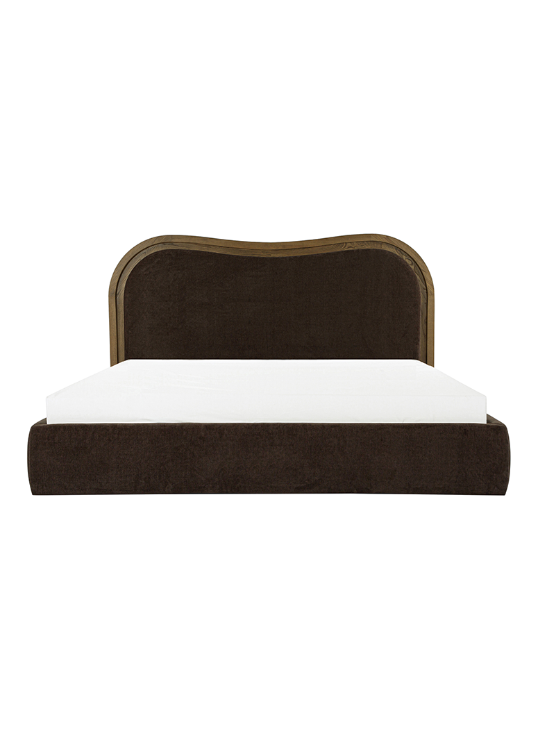 Ithariel King Bed,Warm Brown