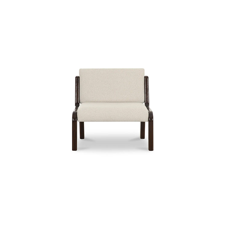 Kam accent chair, Ivory