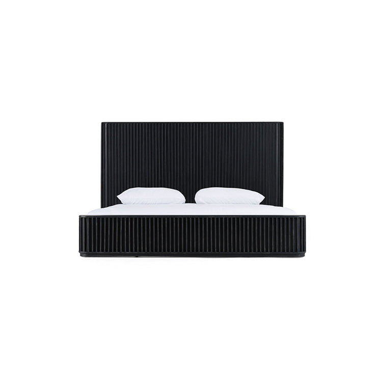 Acacia Black King Bed