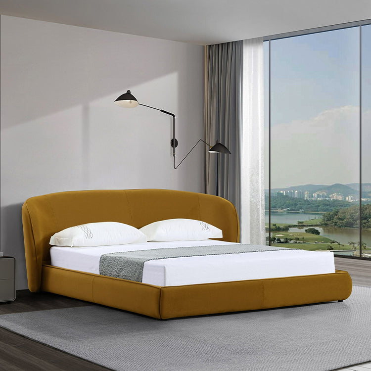 Lambrant Orange King Bed