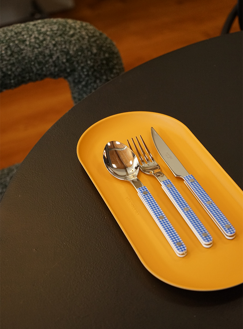 Sabre Bistrot Gingham Dinner Spoon