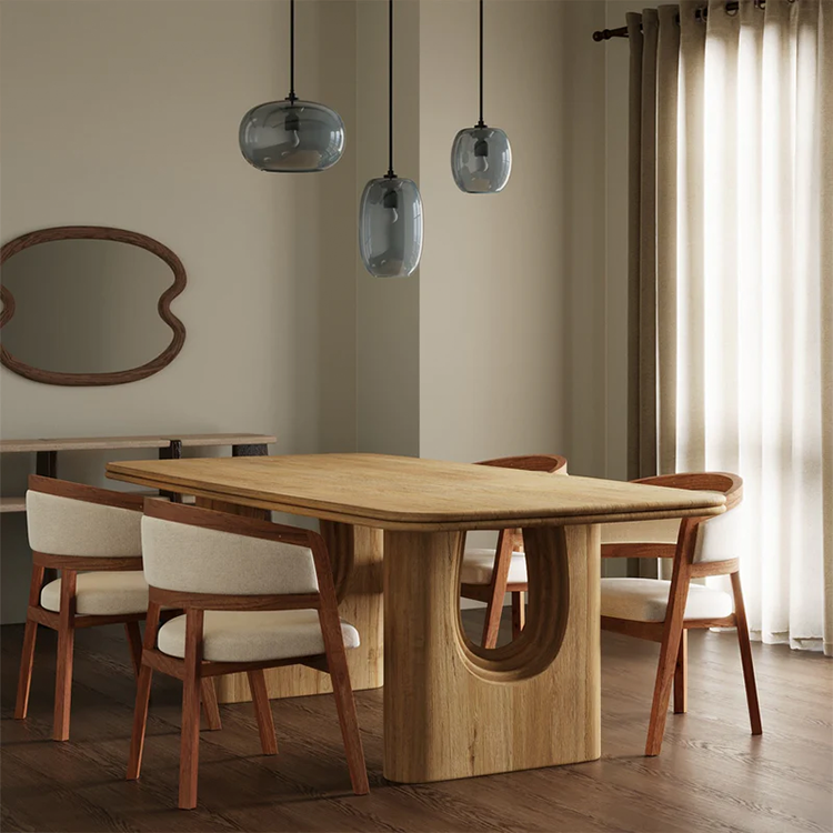 Layering Dining Table, Natural
