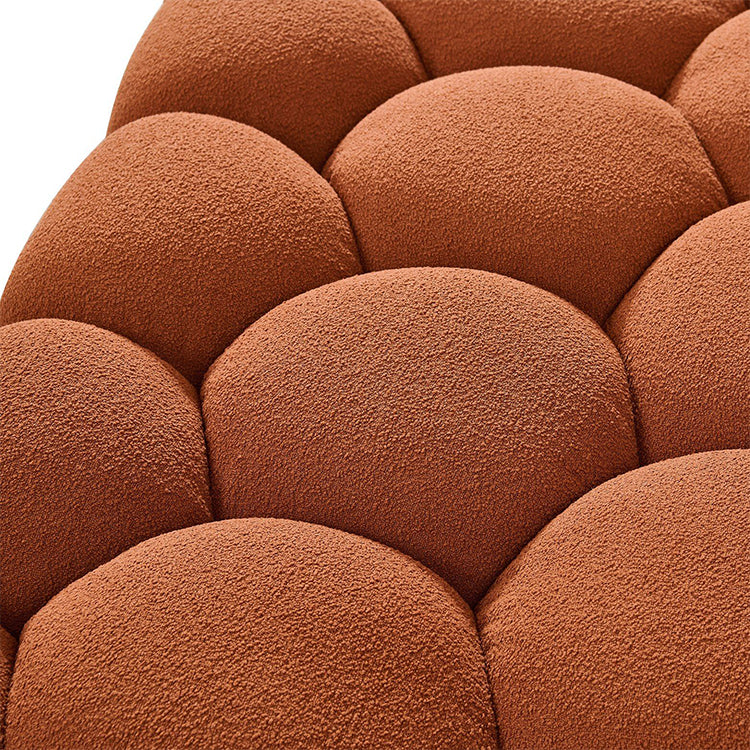 Veridian 104" Sofa, orange