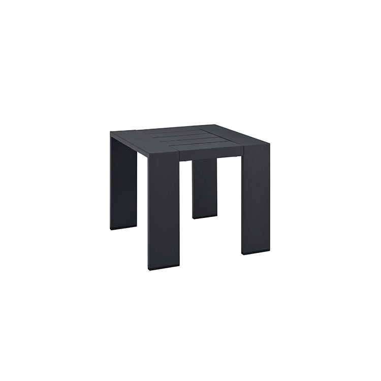 Credenza Outdoor Side Table, charcoal