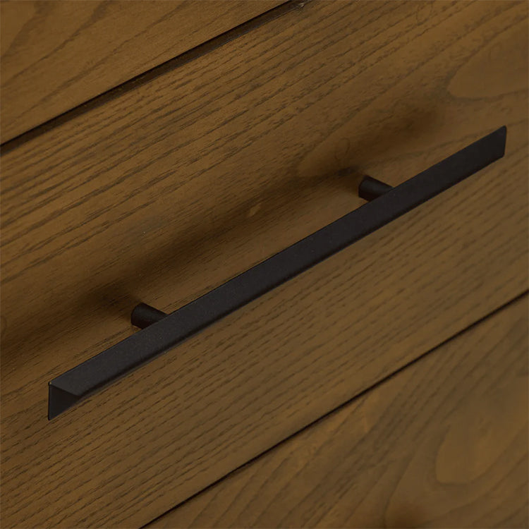 Emerie 62" Walnut 6-Drawer Dresser