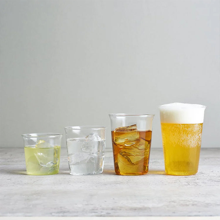 Kinto Cast Water Glass 250ml / 8oz, Set of 4