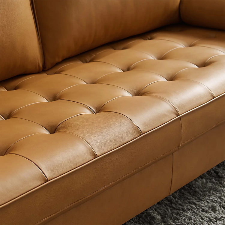 Vodoo Leather Sofa, tan