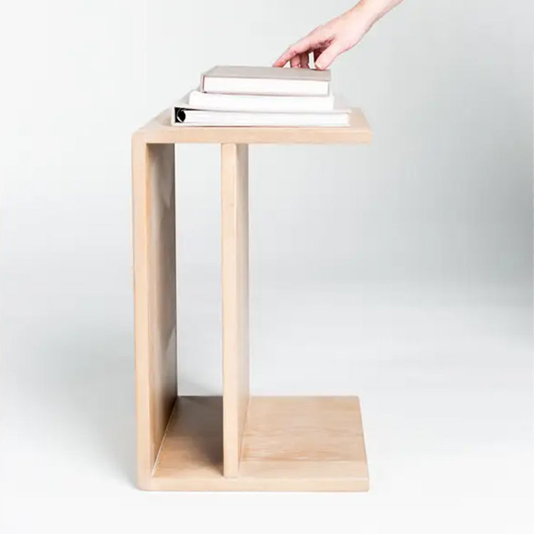 Hirok Side Table, White