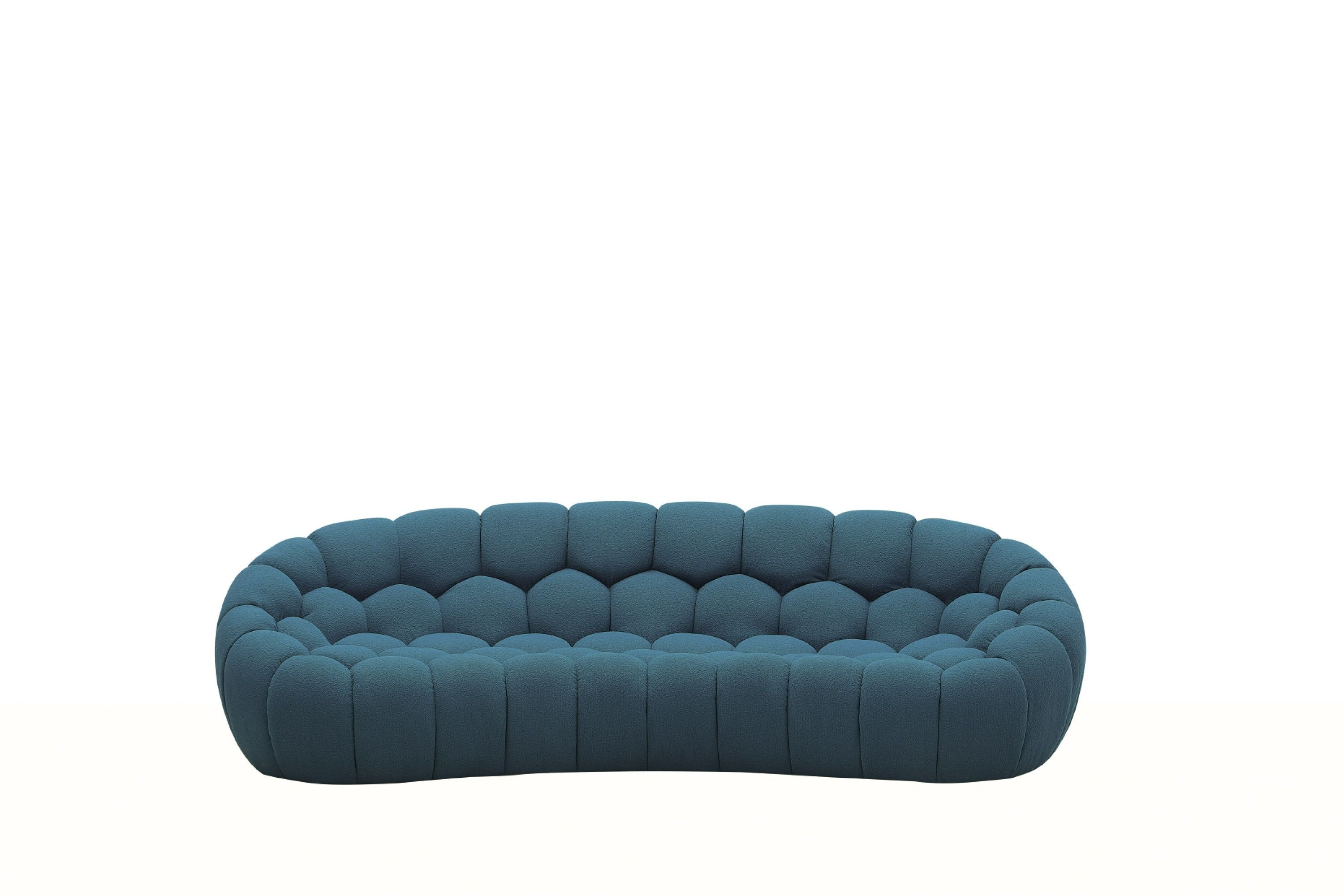 Veridian 104"Sofa, Blue