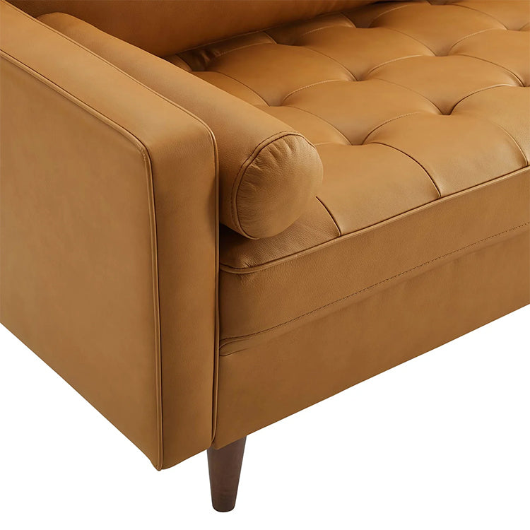 Vodoo Leather Sofa, tan