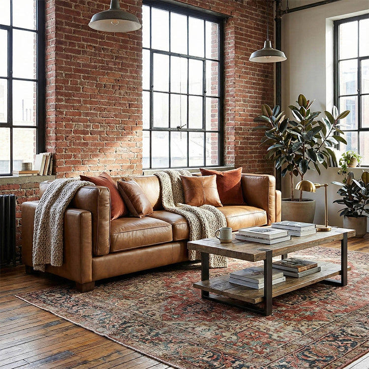 Denny Sofa, sienna