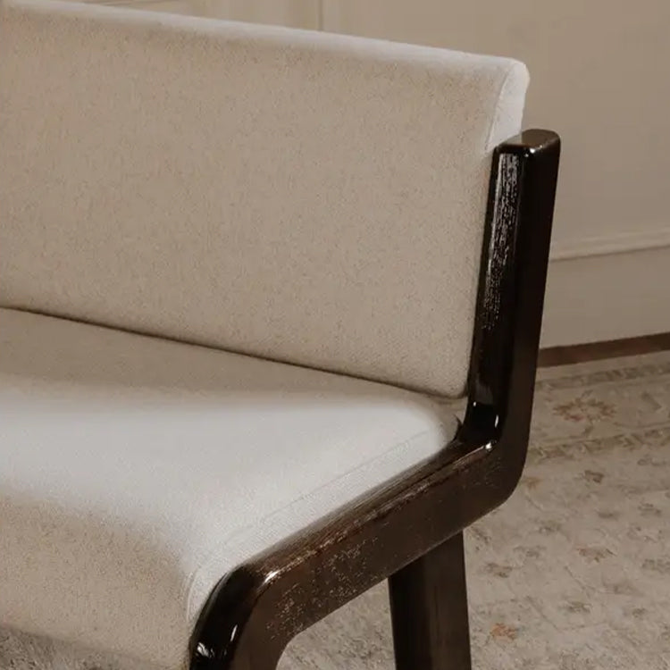 Kam accent chair, Ivory