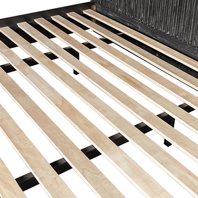 Acacia Black King Bed