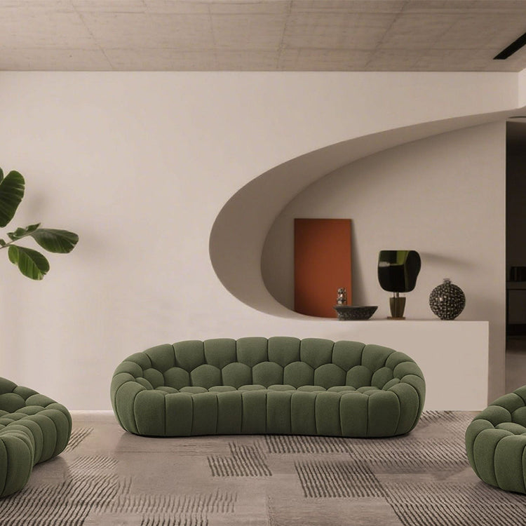 Veridian 104"Sofa, green
