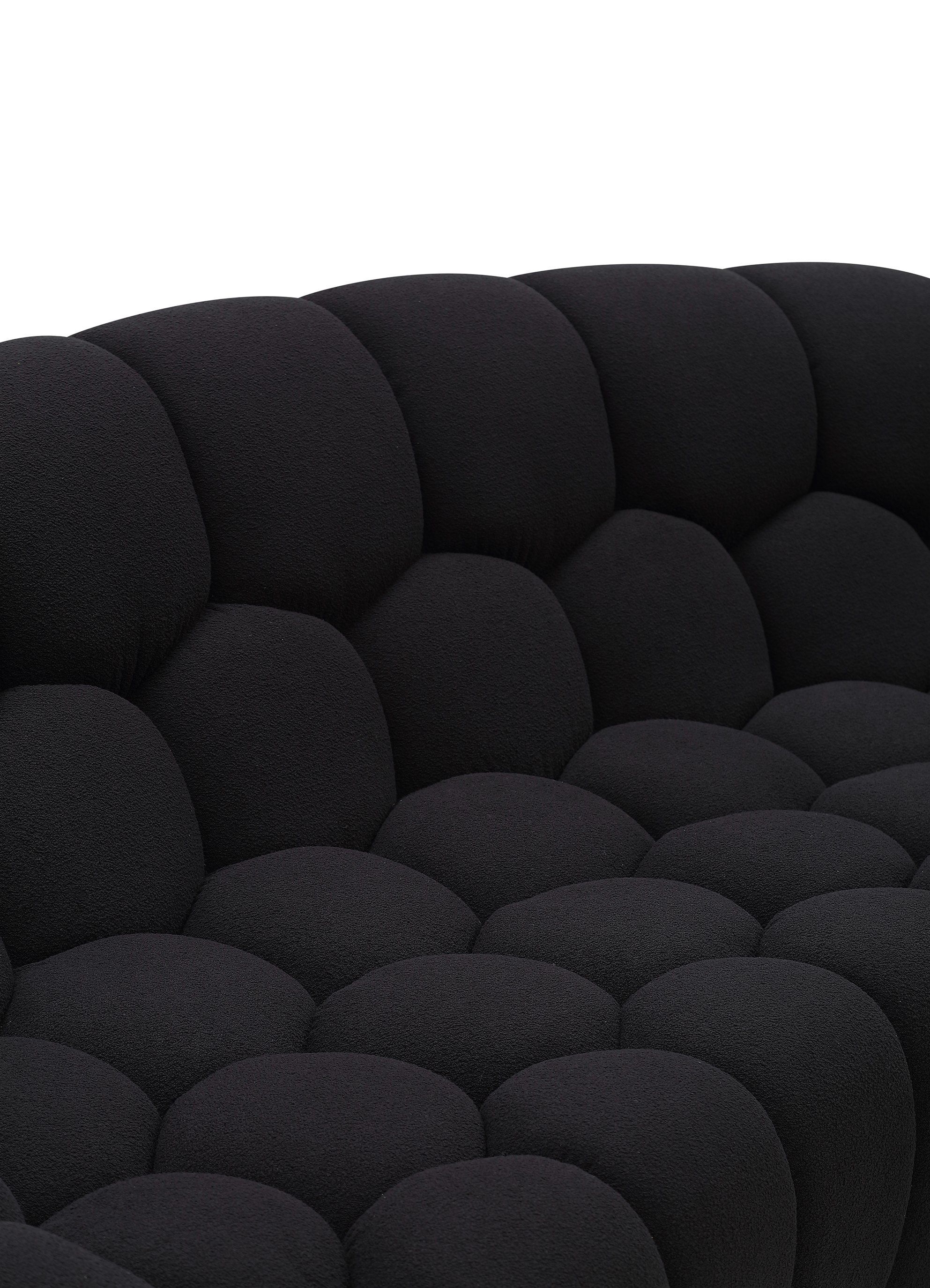 Veridian 86"Sofa, black