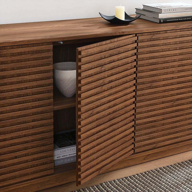 Chateau Sideboard Cabinet TV Stand, walnut