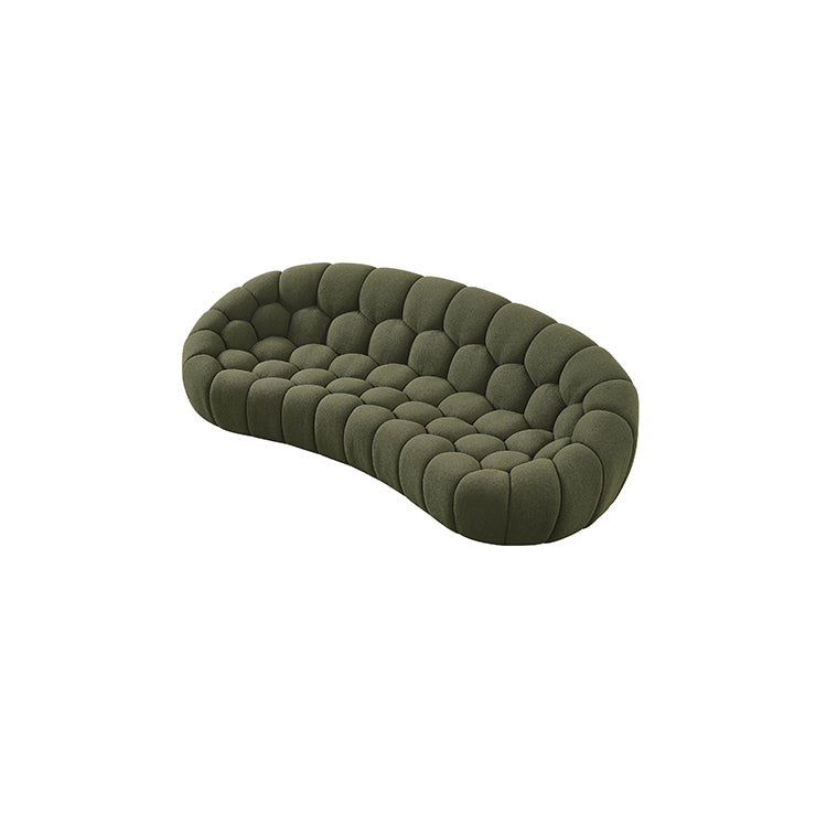 Veridian 104"Sofa, green