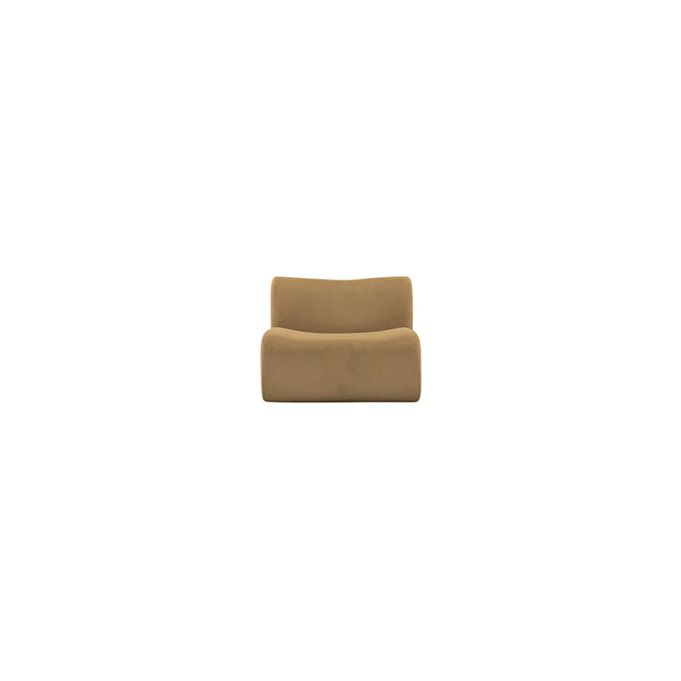 Modu Performance Velvet Armless Chair