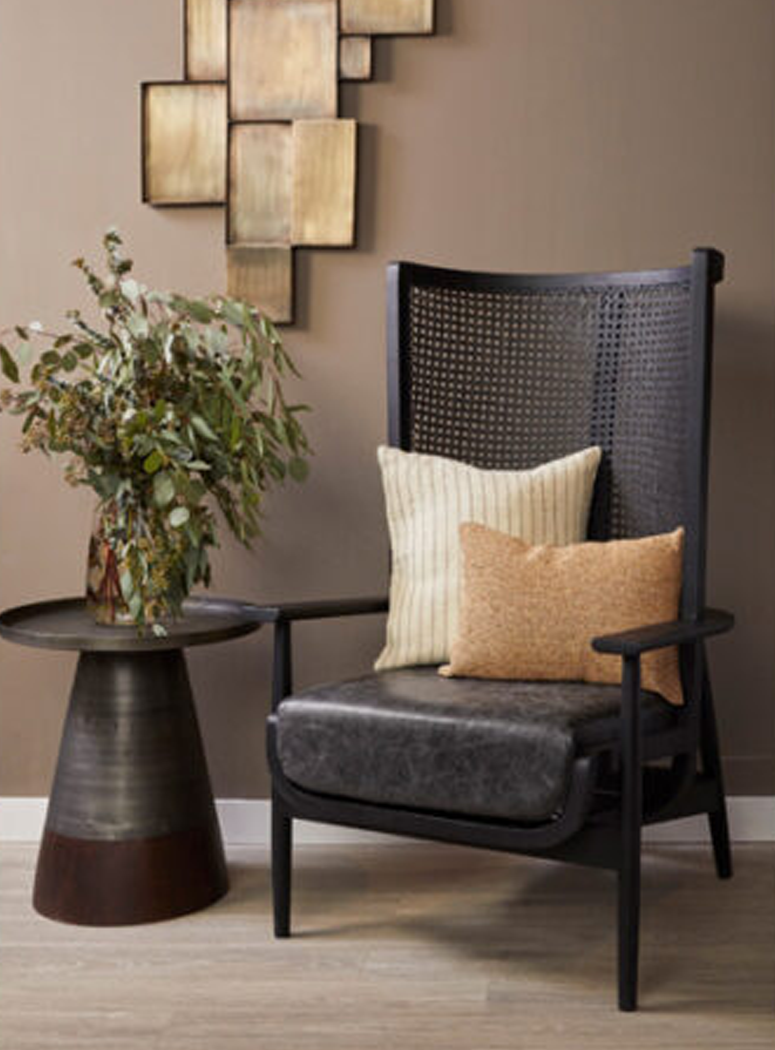 Ethereal Accent Chair,black