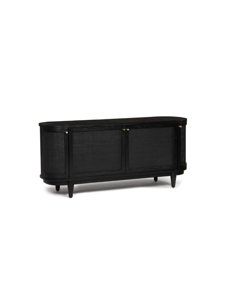 Couture 68" Media Stand,charcoal