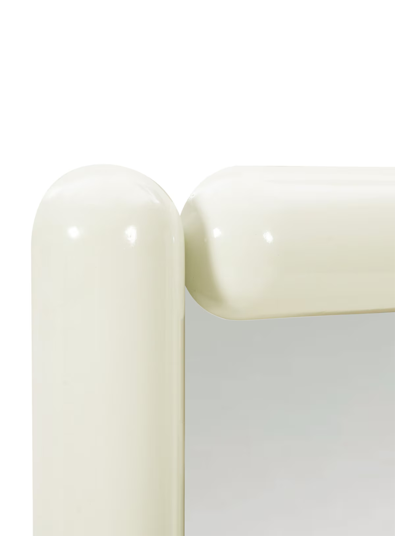 Voss Large Floor Mirror,Cream