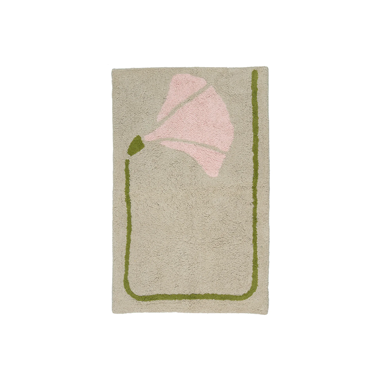 Cold Picnic Cherry Blossom Bathmat