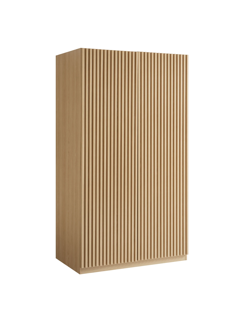 Chateau 2-Door Closet ,Oak Chateau 2-Door Closet ,Oak