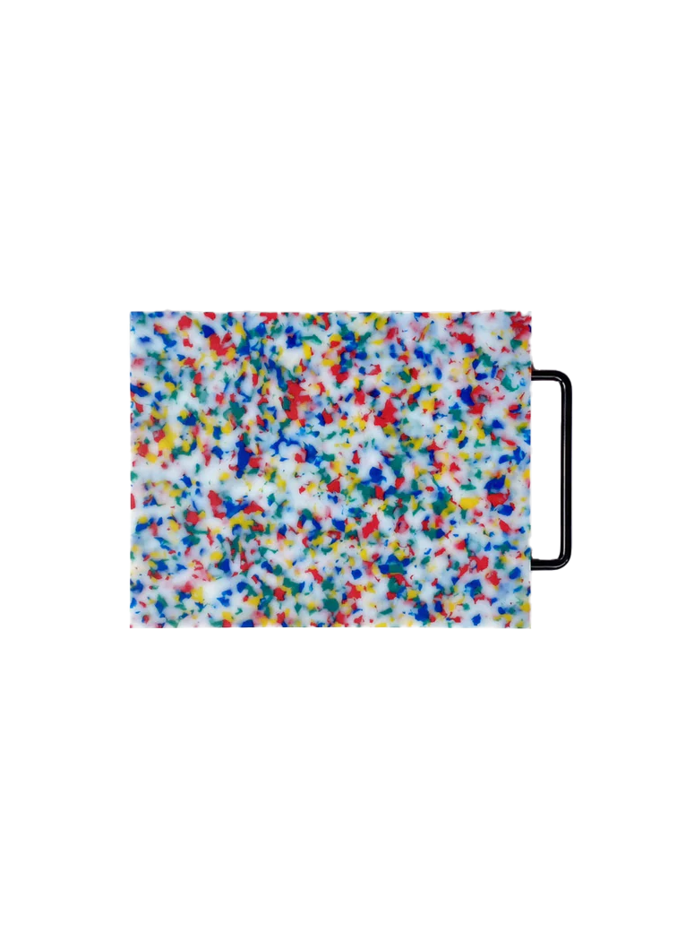 Fredericks & Mae LG Cutting Board, multi confetti