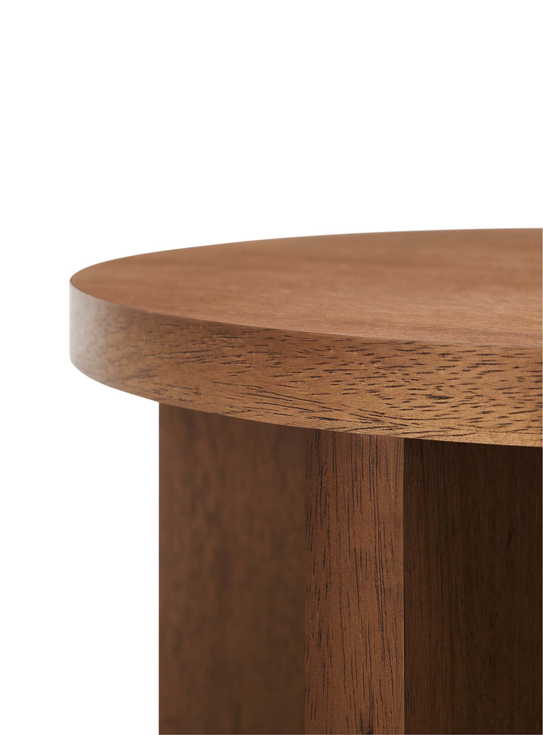 Quinlan Wood Side Table, walnut