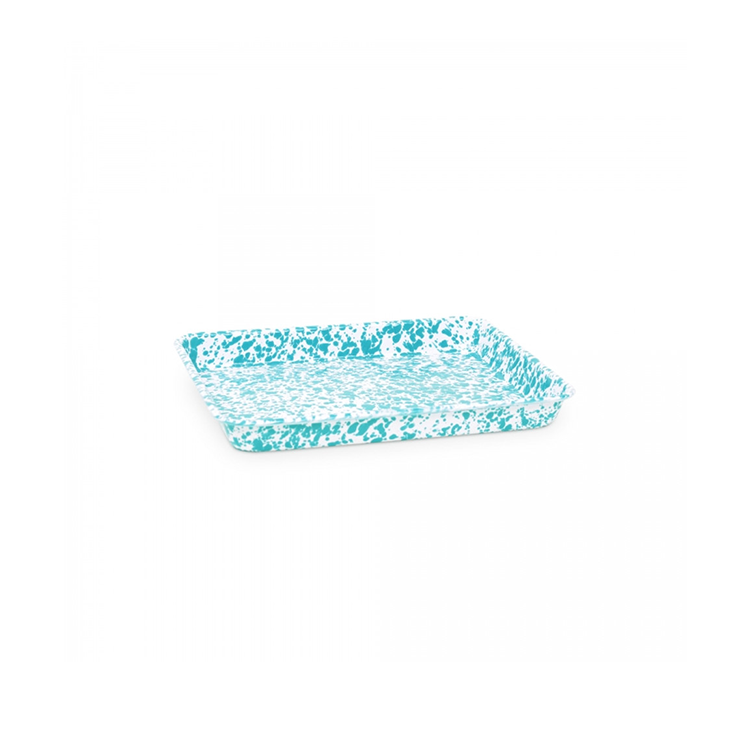 Crow Canyon Splatter Small Rectangle Tray - Thumbnail 5