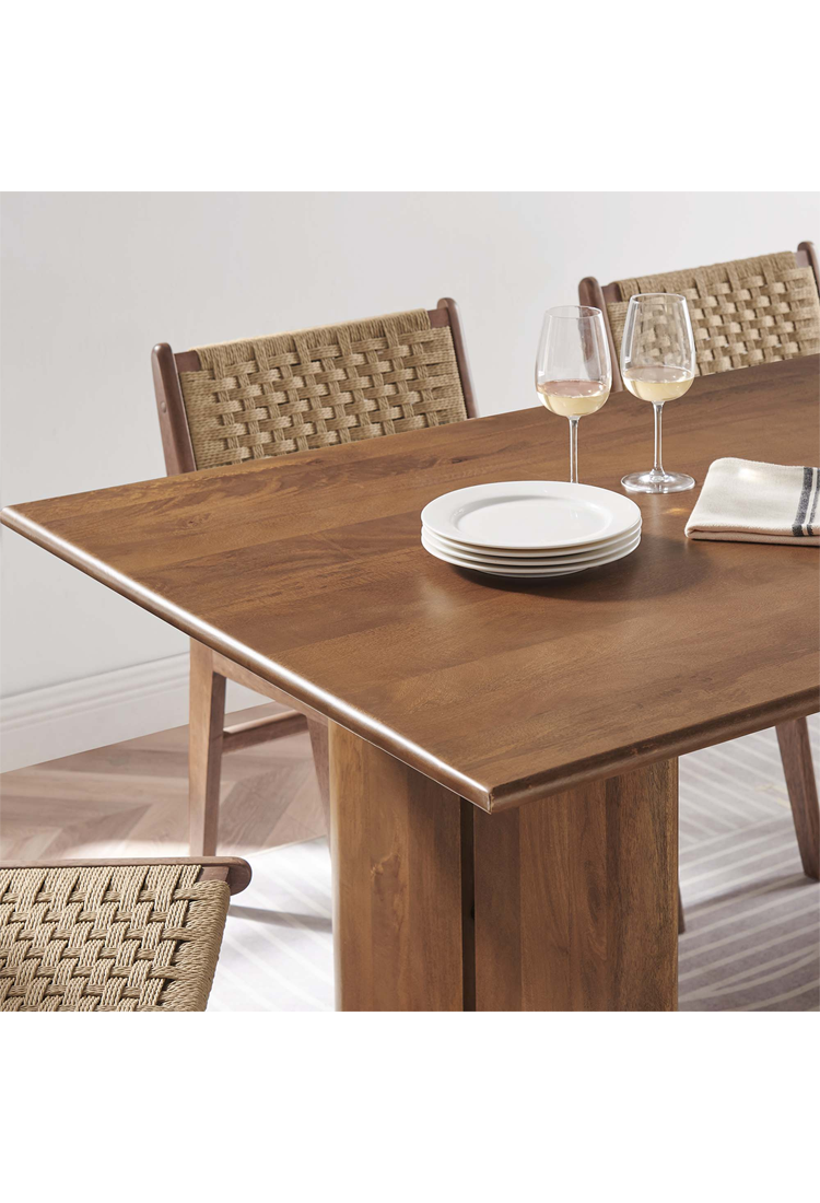 Maiz 72" Dining Table,Walnut