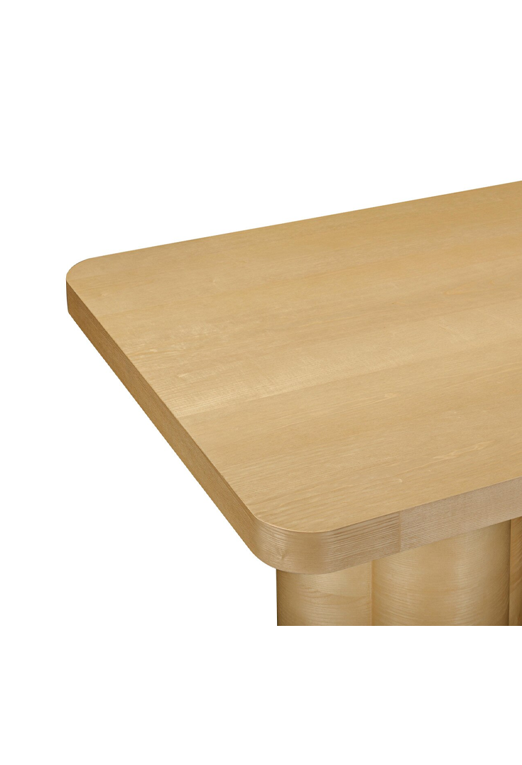 Nookara Ash Dining Table,Natural