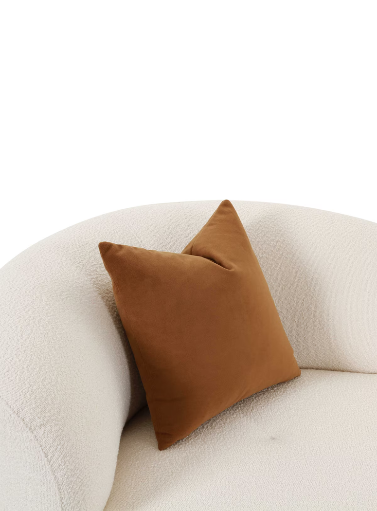 Lunaris Swivel Chair,Cream