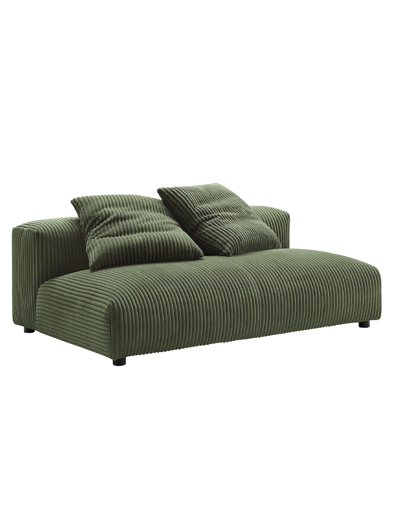 Aric Armless Sofa,fern