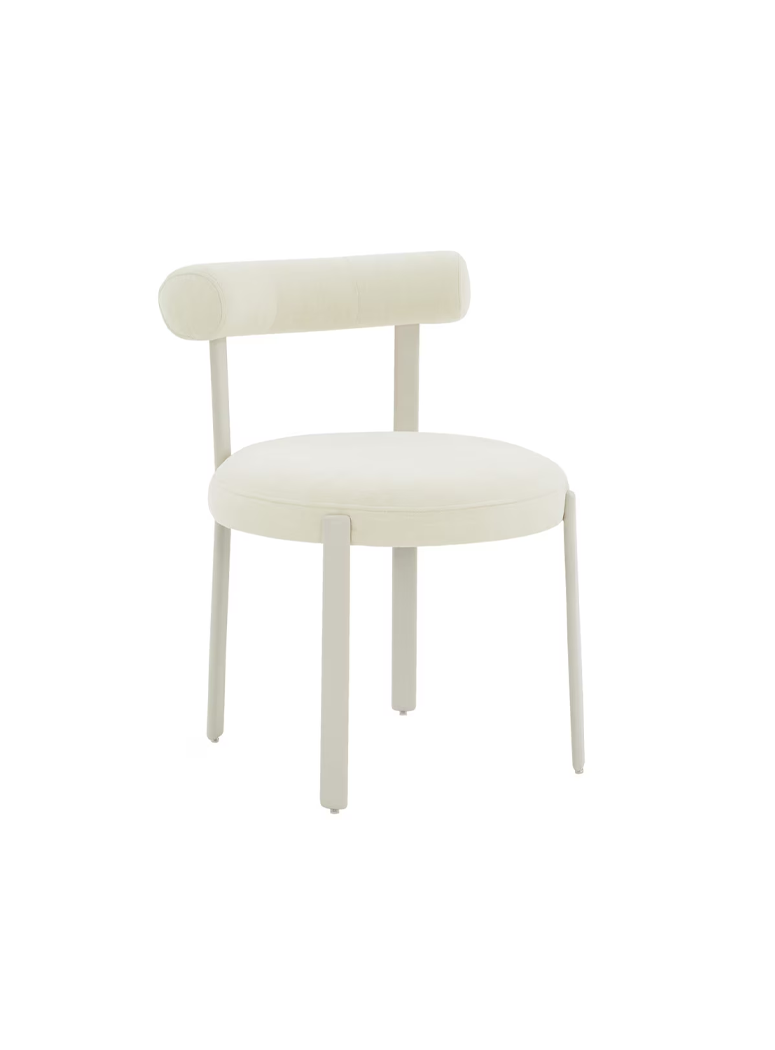 Niche Dining Chair,Cream White