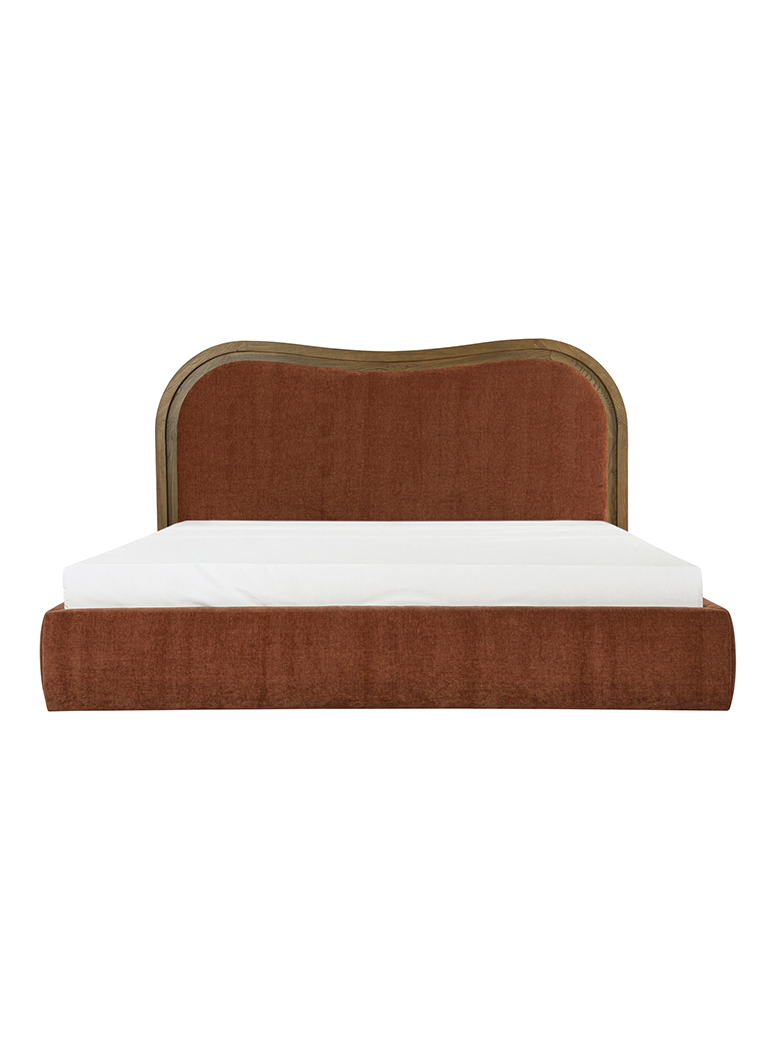 Ithariel King Bed,Chestnut