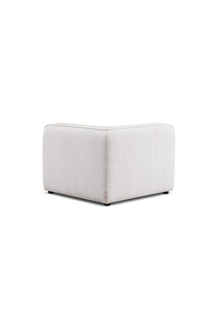 Syntara Velvet Accent Chair,White Sand