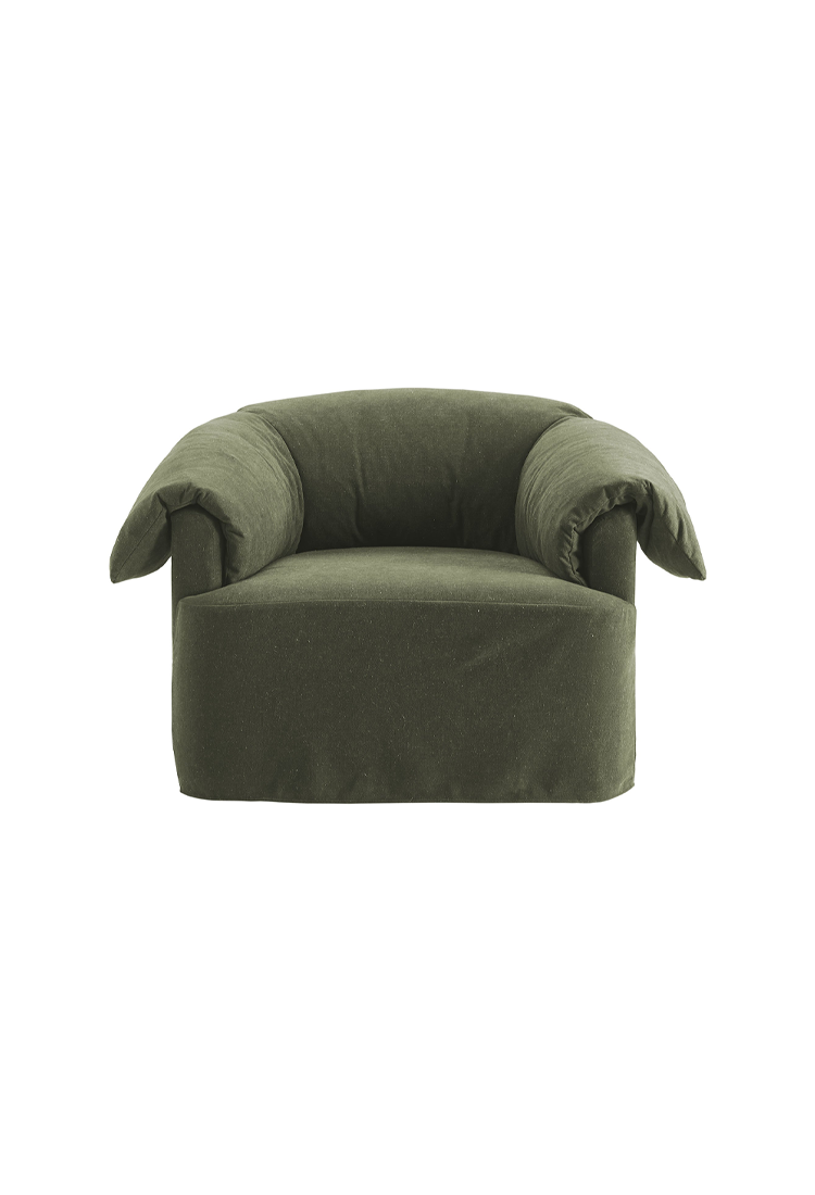 Euphoria Fabric Armchair,Sage