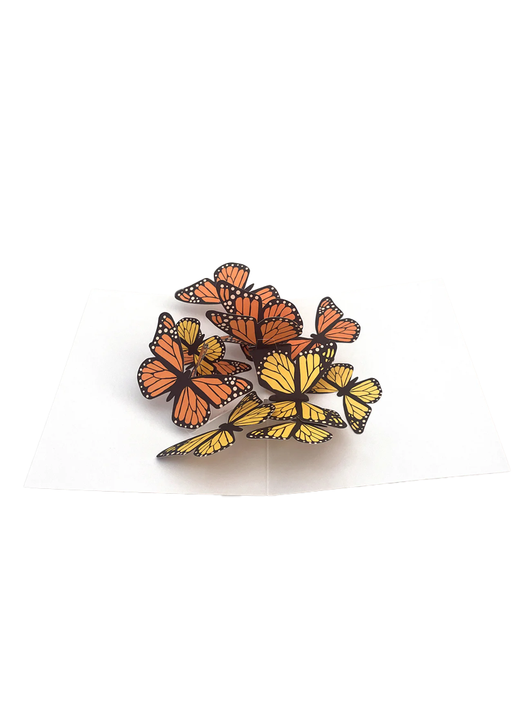 Beautiful Butterflies Pop Up Card