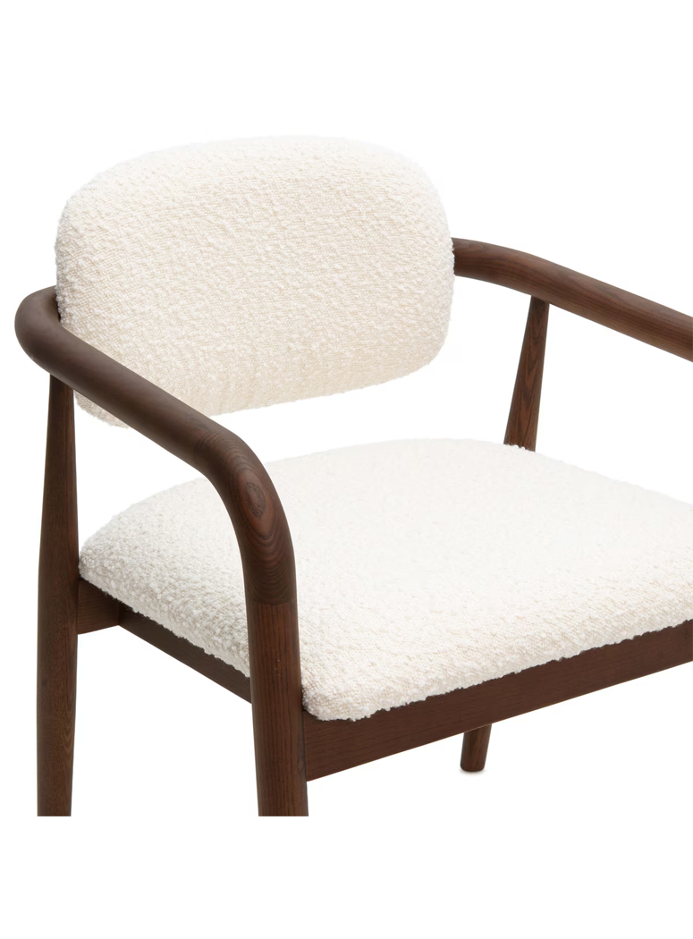 Solanix Boucle Dining Chair