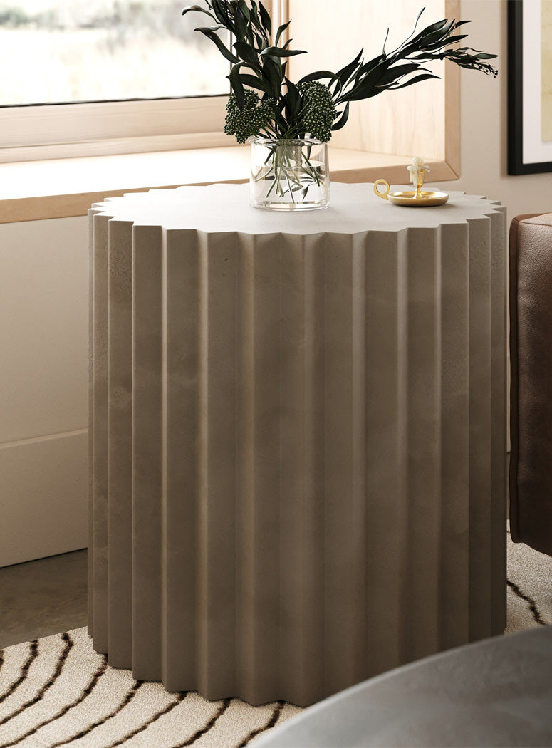 Companion Table Companion End Table,grey