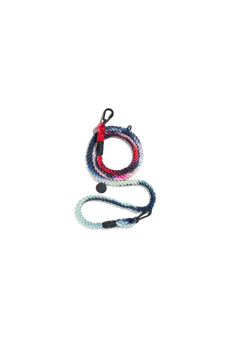 Found My Animal The Dioji Cotton Rope Dog Leash, Adjustable